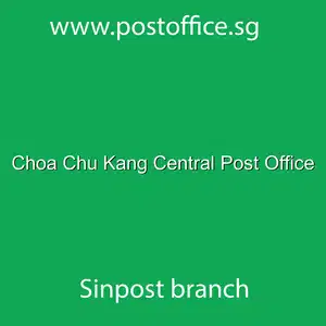 Choa Chu Kang Central Post Office resized - Choa Chu Kang Central Post Office Branch