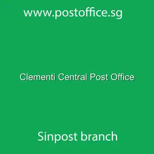 Clementi Central Post Office resized - Clementi Central Post Office Branch