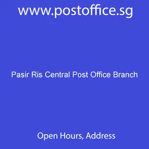 Pasir Ris Central Post Office Branch resized - Pasir Ris Central Post Office Branch