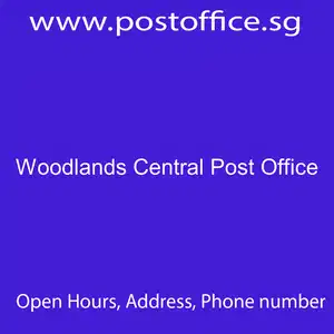 Woodlands Central Post Office resized - Woodlands Central Post Office Branch