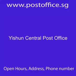 Yishun Central Post Office resized - Yishun Central Post Office Branch