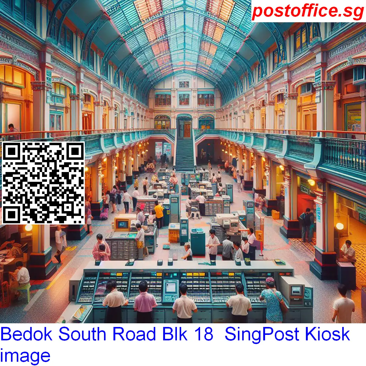 Bedok South Road Blk 18 Bedok South Road Blk 18 SingPost Kiosk image - Bedok South Road Blk 18
