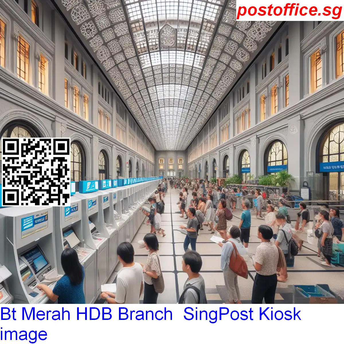 Bt Merah HDB Branch Bt Merah HDB Branch SingPost Kiosk image - Bt Merah HDB Branch