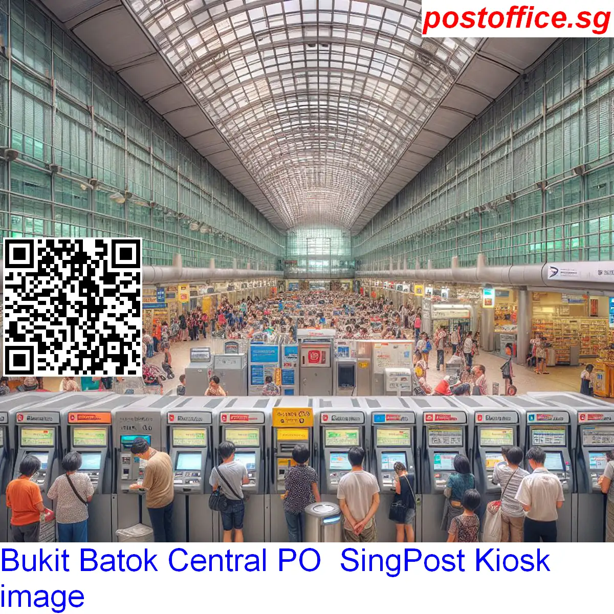 Bukit Batok Central PO Bukit Batok Central PO SingPost Kiosk image - Bukit Batok Central PO