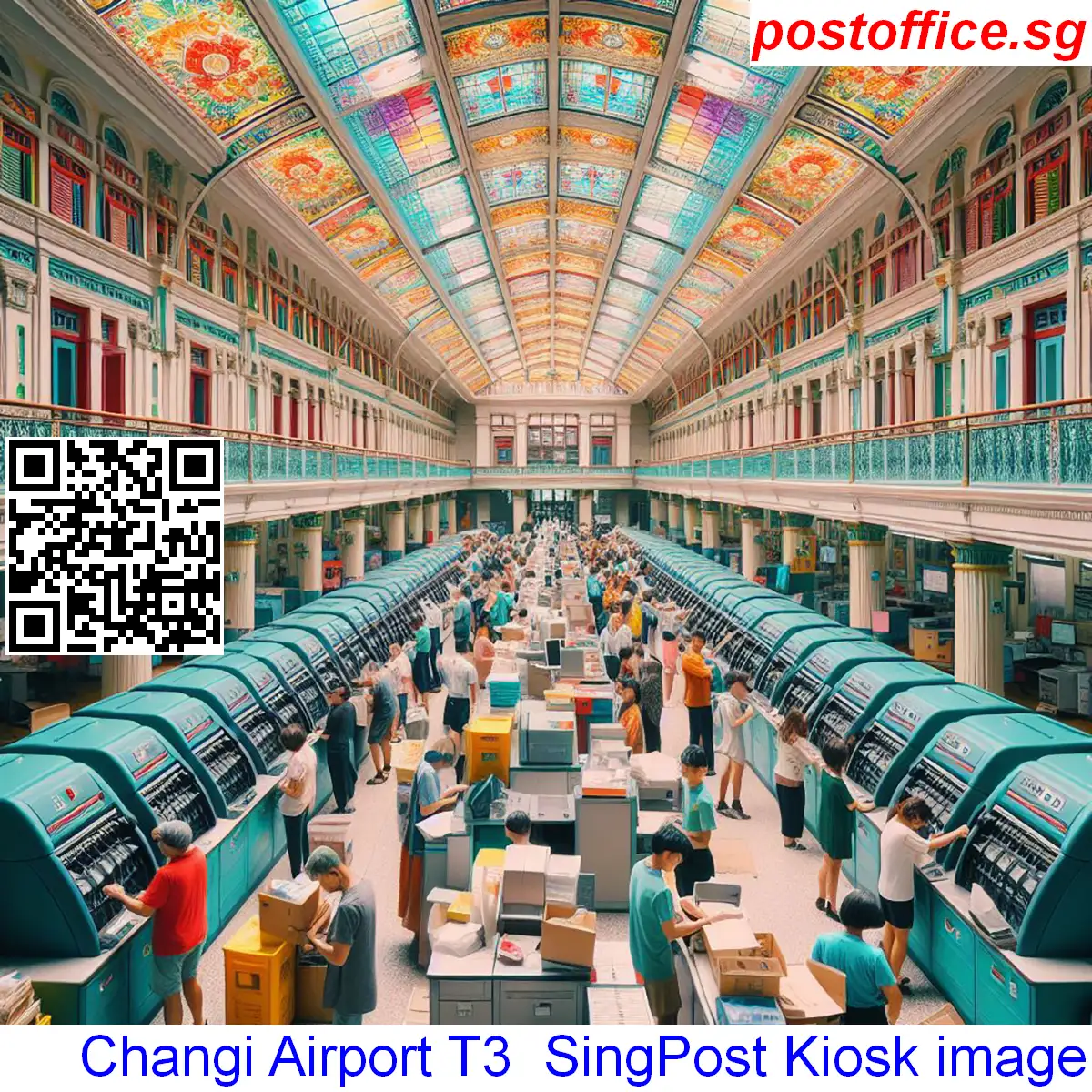 Changi Airport T3 Changi Airport T3 SingPost Kiosk image - Changi Airport T3