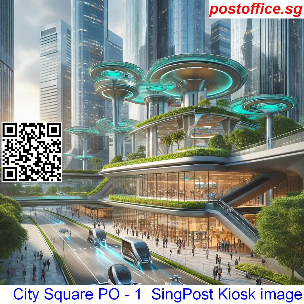 City Square PO - 1 City Square PO 1 SingPost Kiosk image - City Square PO - 1