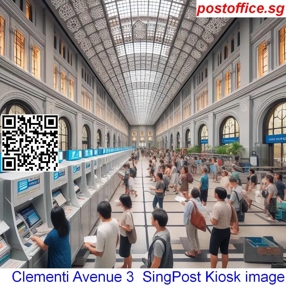 Clementi Avenue 3 Clementi Avenue 3 SingPost Kiosk image - Clementi Avenue 3