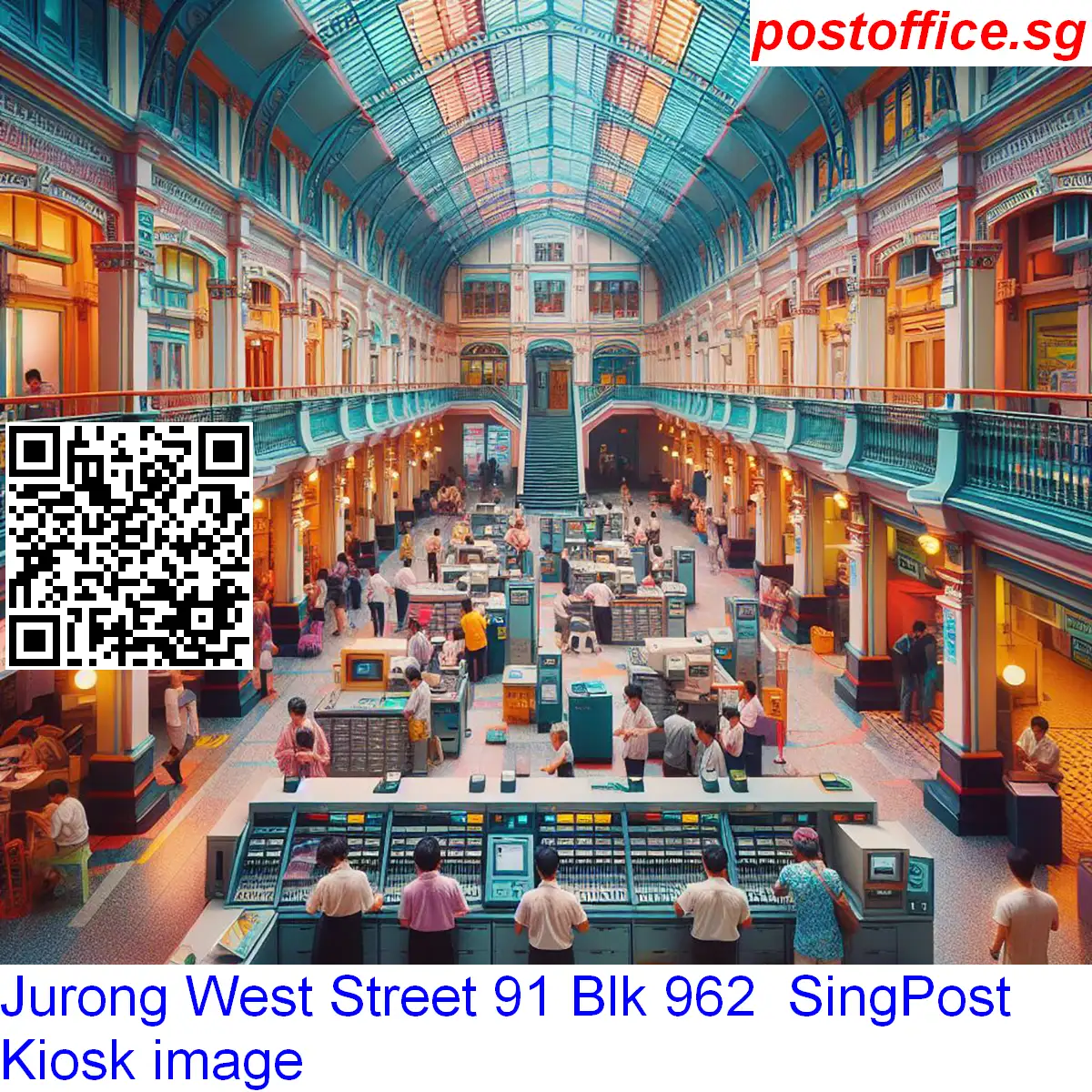 Jurong West Street 91 Blk 962 Jurong West Street 91 Blk 962 SingPost Kiosk image - Jurong West Street 91 Blk 962