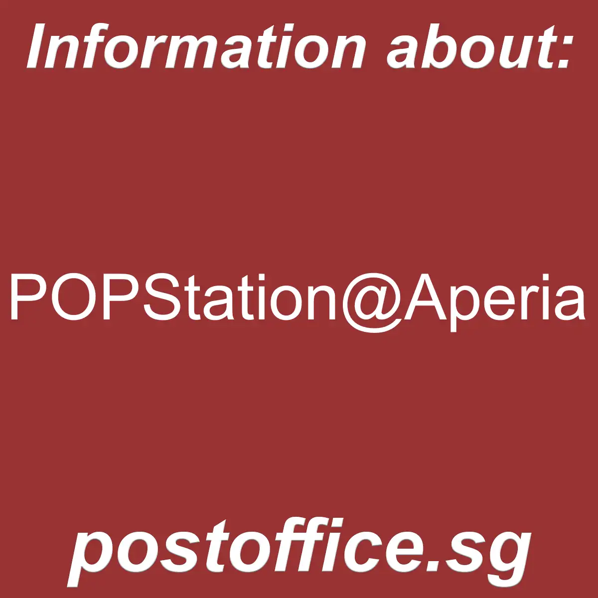 POPStation@Aperia POPStation@Aperia - POPStation@Aperia