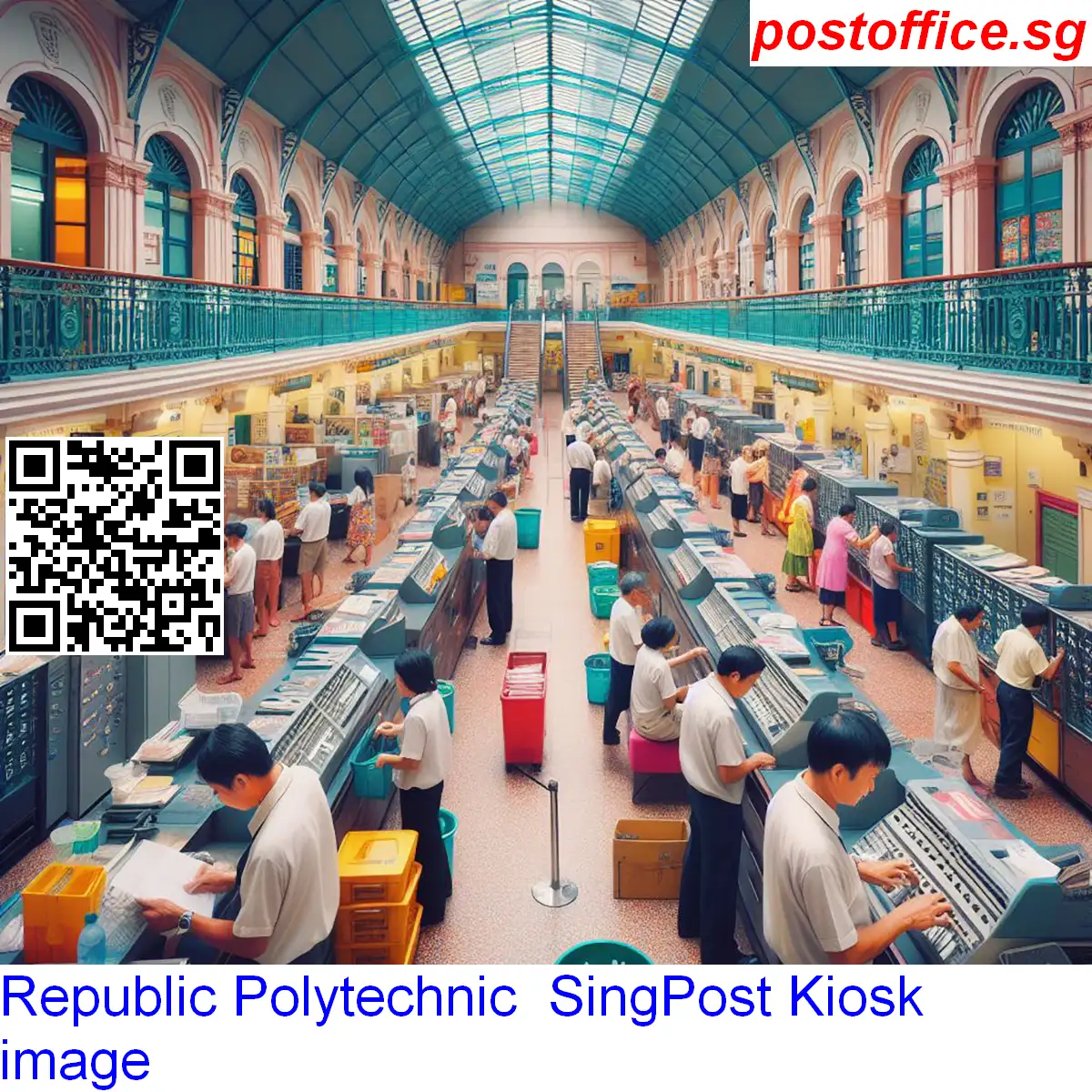 Republic Polytechnic Republic Polytechnic SingPost Kiosk image - Republic Polytechnic