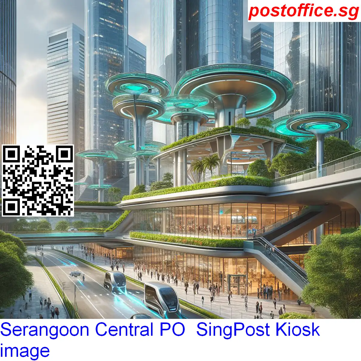 Serangoon Central PO Serangoon Central PO SingPost Kiosk image - Serangoon Central PO