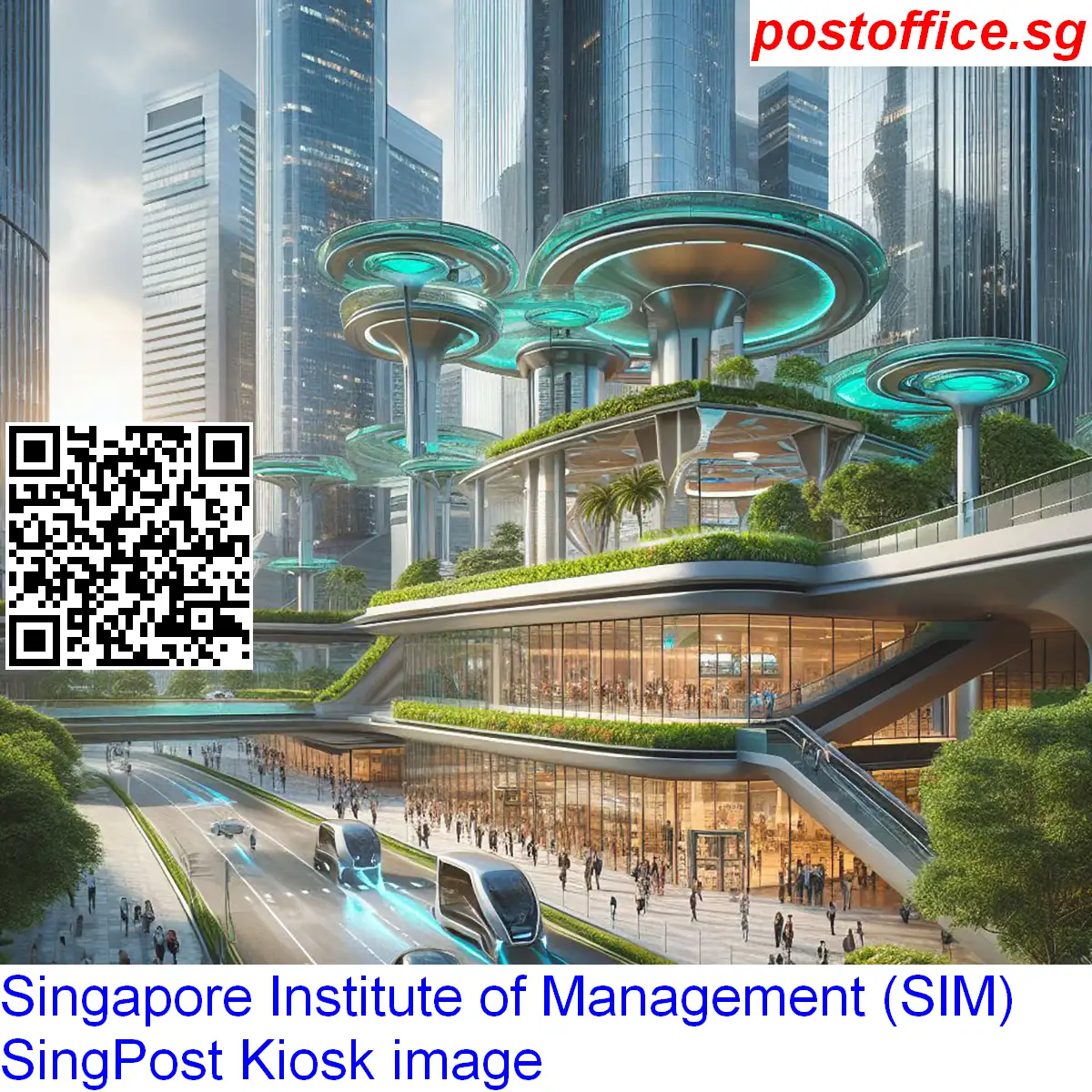 Singapore Institute of Management (SIM) Singapore Institute of Management SIM SingPost Kiosk image - Singapore Institute of Management (SIM)