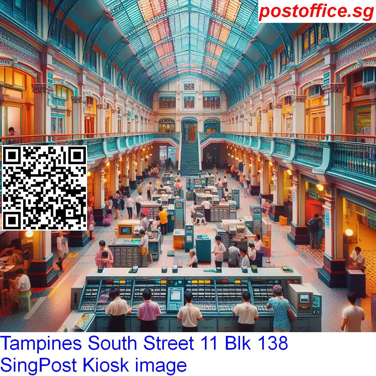 Tampines South Street 11 Blk 138 Tampines South Street 11 Blk 138 SingPost Kiosk image - Tampines South Street 11 Blk 138
