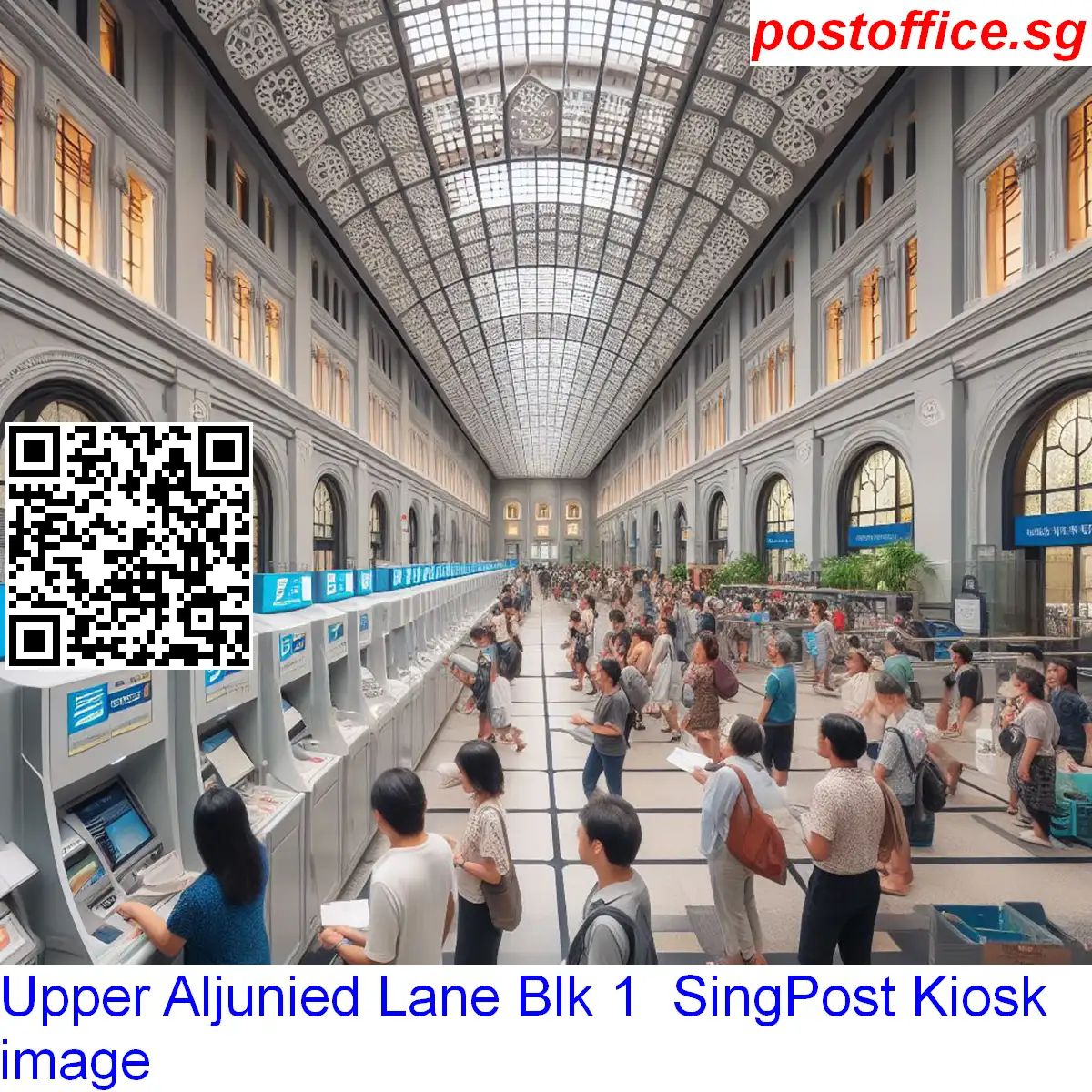 Upper Aljunied Lane Blk 1 Upper Aljunied Lane Blk 1 SingPost Kiosk image - Upper Aljunied Lane Blk 1