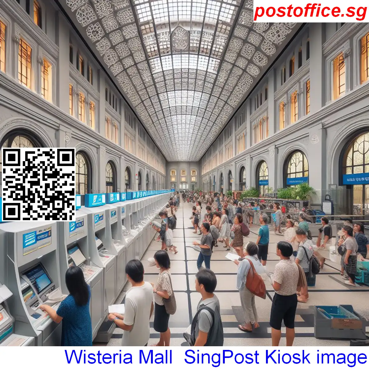 Wisteria Mall Wisteria Mall SingPost Kiosk image - Wisteria Mall
