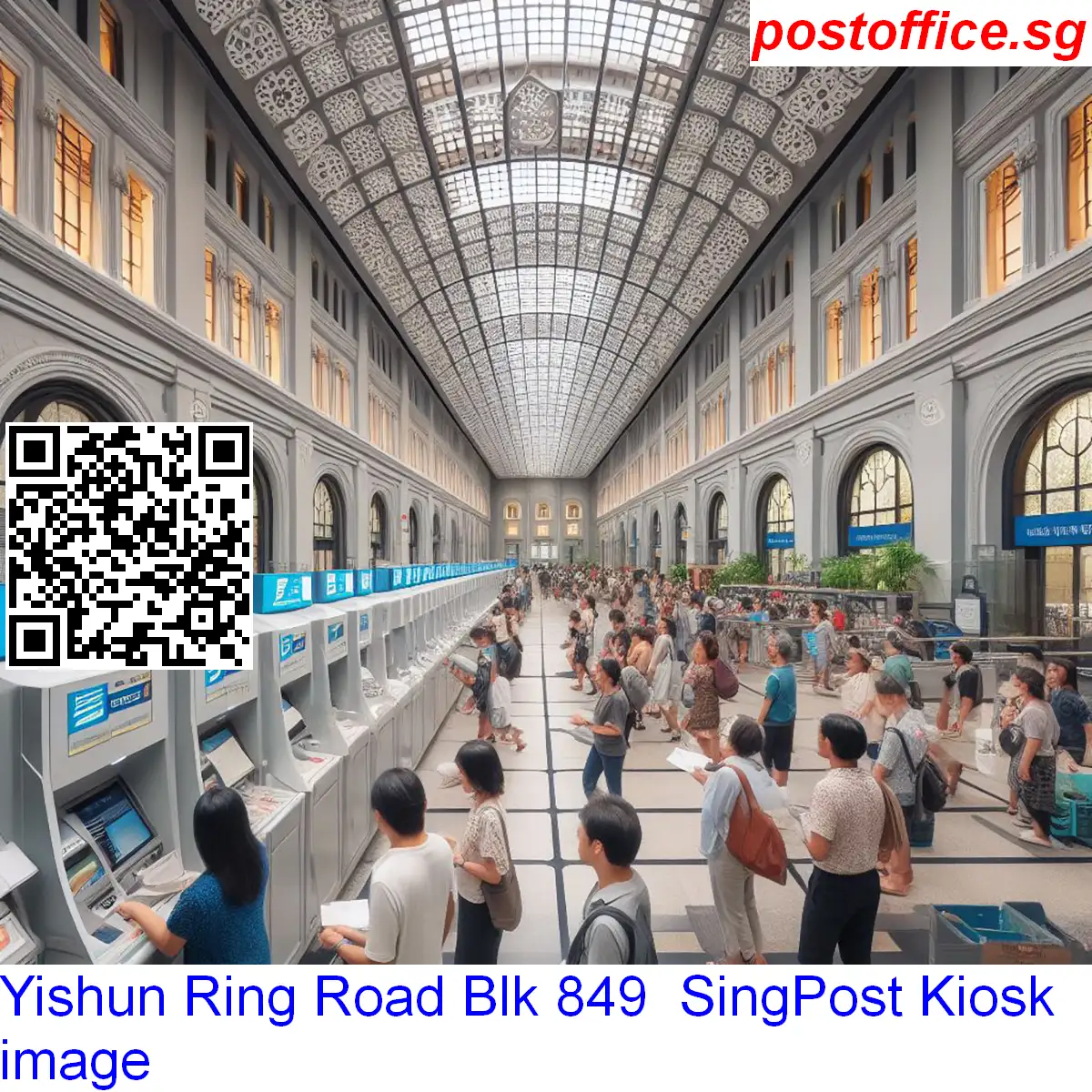 Yishun Ring Road Blk 849 Yishun Ring Road Blk 849 SingPost Kiosk image - Yishun Ring Road Blk 849